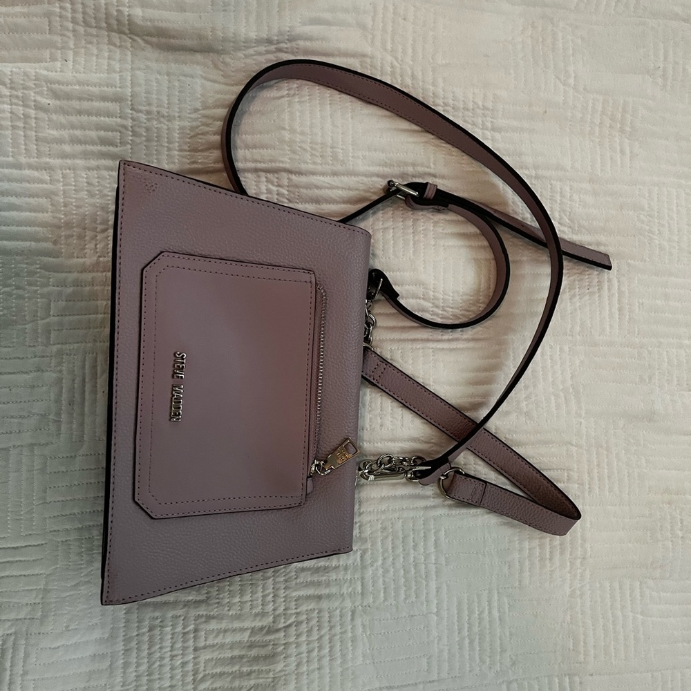 Lavender 9 west midsize bag